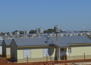 Sortean la ubicación de viviendas en Itaembé Guazú para ganadores de la convocatoria 250