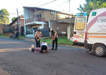 Un menor resultó herido tras ser embestido por una motocicleta en Oberá