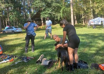 Personal policial de Oberá participó de un Curso Taller de Adiestramiento Canino