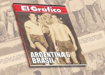 Hace 85 años se producía la mayor goleada de Argentina a Brasil