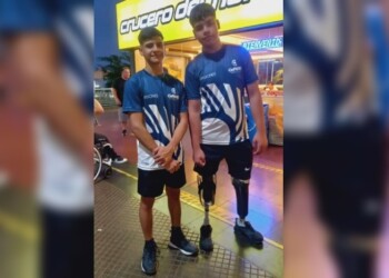 Básquetbol adaptado: Santiago Videla y Patricio Núñez, otra vez de Selección