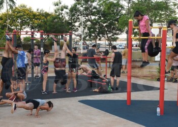 La calistenia tiene cita en la costanera