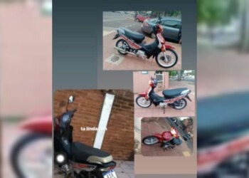 Le robaron la moto a repartidor en la rotonda de Posadas