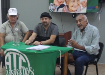 Presentaron la Junta Promotora del Centro de Jubilados de ATE