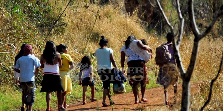 POBLACIÓN. Según el Censo, hay en el país 11.014 personas del pueblo mbya guaraní.