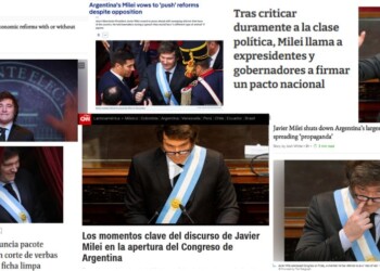Qué dijo la prensa internacional sobre el discurso de Javier Milei