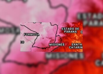 Misiones, en rojo: comenzó la ola de calor y la temperatura superó los 30 grados