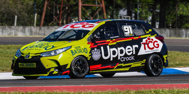 A ACELERAR. Beitia encontró el ritmo y se quedó con el tercer puesto en la segunda serie. Hoy partirá octavo. (Foto: prensa APAT)