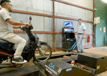 Verificar una motocicleta desde este mes cuesta 10.200 pesos