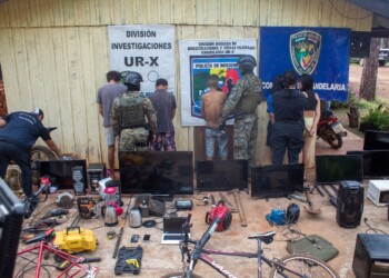 Megaoperativo en Candelaria: 9 detenidos en aguantaderos con objetos robados