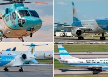 Javier Milei trasladará la flota presidencial a las Fuerzas Armadas