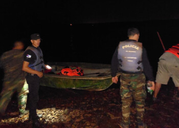 Intensa búsqueda de un hombre que cayó al Lago Urugua-í