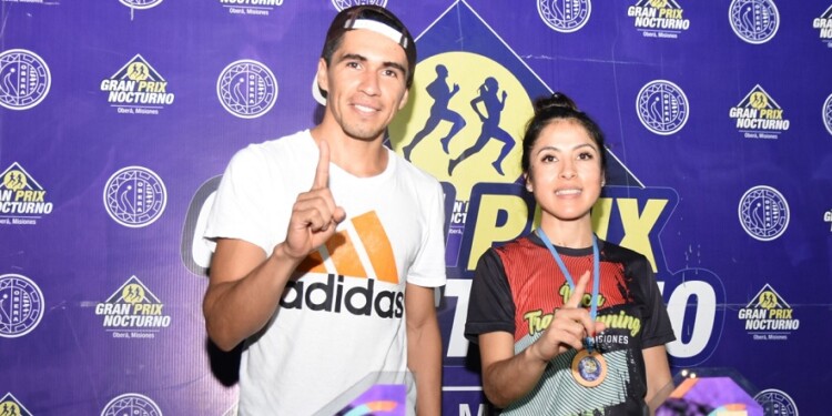 CAMPEONES. Franco y Froiz se llevaron el primer puesto en la competencia.