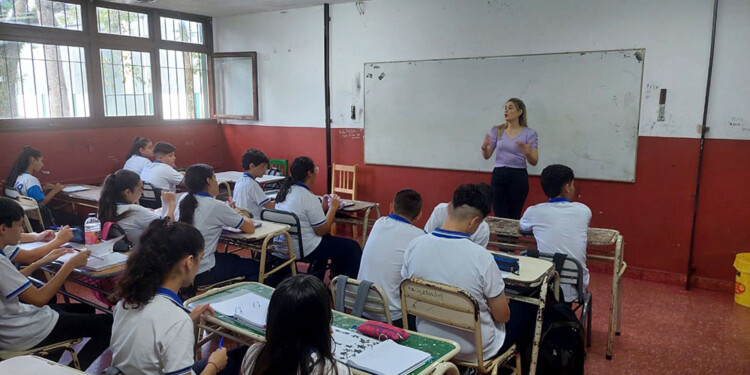 NORMALIDAD. Oberá inició sin complicaciones el dictado de clases.
