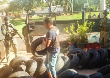 Almacenaban en Posadas neumáticos de contrabando por casi $50 millones