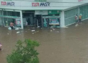 Corrientes: en medio de la “peor catástrofe natural”, vecinos saquearon una farmacia con el agua hasta las rodillas