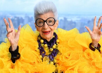 Murió a los 102 años el icono de la moda Iris Apfel