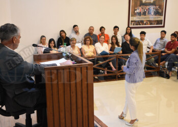 Doce misioneros integraron el jurado del juicio oral simulado a “María Susana”