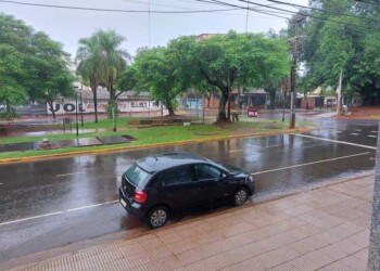 La OPAD emitió una alerta amarilla para Posadas: lluvias y tormentas las próximas horas en toda la provincia