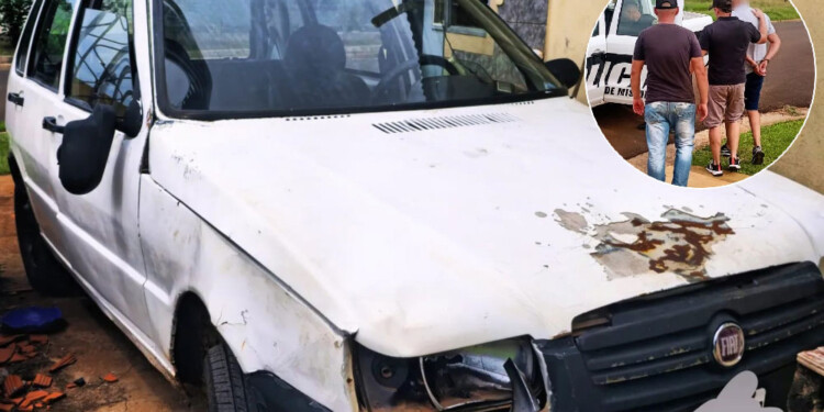 DETENCIÓN. El hombre fue ubicado en Itaembé Guazú. Su automóvil fue tenía visibles abolladuras y fue peritado.