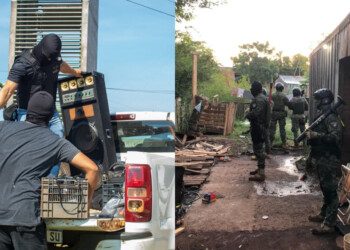 En megaoperativo, desbarataron narcokiosco y detuvieron a siete personas en Garupá