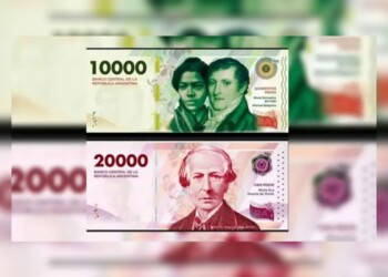 Confirmaron cuándo entrarán en circulación los nuevos billetes de $10.000 y $20.000 en Argentina