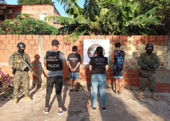 Siete detenidos por venta de droga y usar como “aguantadero”dos casas