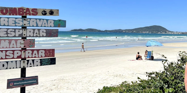 TRANQUILIDAD. Las playas del municipio de Bombinhas durante Semana Santa no son tan concurridas.