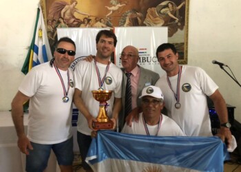 Gran aporte misionero para llegar al podio en el Sudamericano de Pesca