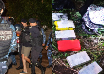 Incautaron más de seis kilos de cocaína tras una persecución en Posadas