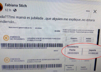 Enojo y angustia: a una docente jubilada de Roca le facturaron casi $150.000 de luz