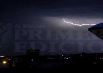 Pronóstico en Misiones: anticipan un martes lluvioso con probabilidad de tormentas eléctricas