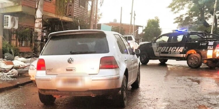 BARRIO VILLALONGA. En Garupá, sobre la calle Lagardo a 50 metros de la avenida Las Américas, fue atrapado el sospechoso.