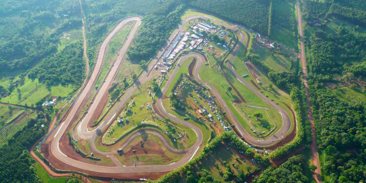 UN LUJO. Así luce el autódromo obereño, que abrirá la temporada el finde. (Gentileza prensa ACO)
