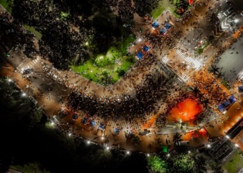 Alrededor de 8 mil personas disfrutaron del Posadas Brilla en el Parque paraguayo