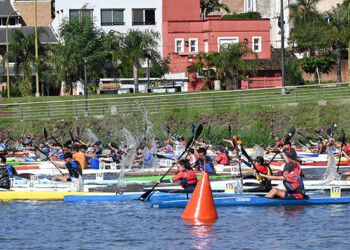 La fiesta se vivió en el Río Paraná