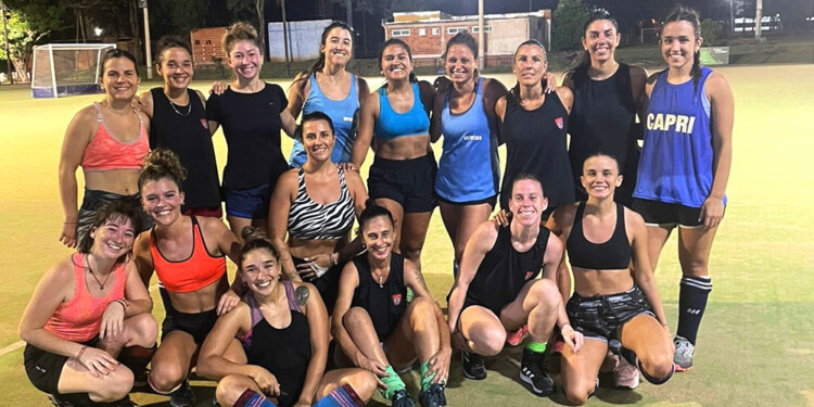 CAPRI. El equipo de Villa Cabello, en plena preparación. Viaja a Rosario.