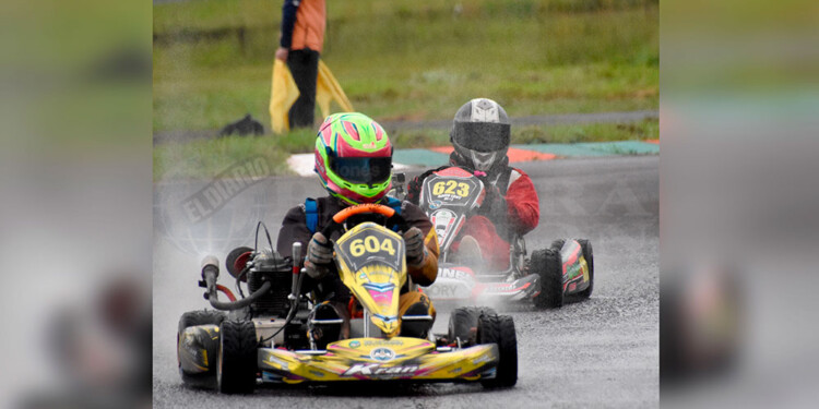 A PASO FIRME. De Lima se quedó con el triunfo en la categoría Senior 150cc.