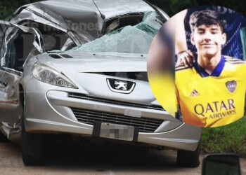 Accidente en la costanera: pocos minutos después de Luca Ceballos, falleció también Juan Cruz Martínez