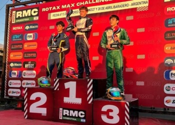 Karting: el misionero Renato Longarzo Skanata se metió en el podio del Rotax Bue