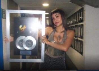Le robaron la placa del doble disco de platino de María Becerra