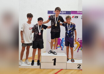 Squash: Piaggi, en lo más alto del podio en Córdoba