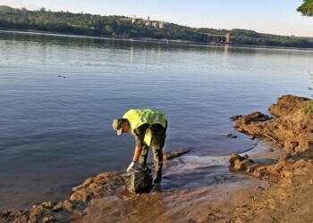 Abandonó casi 20 kilos de droga en la costa del Paraná