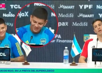 Superclásico: la sonrisa de Marcos Rojo cuando “Nacho” Fernández elogió a la hinchada de River
