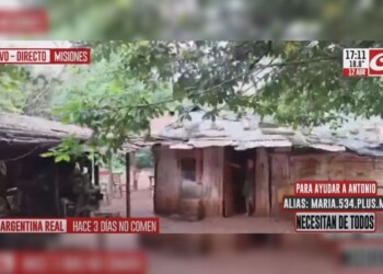 Apóstoles: hace días no comen, tienen a un niño con dengue y juntaron más de 6 millones de pesos en pocos minutos