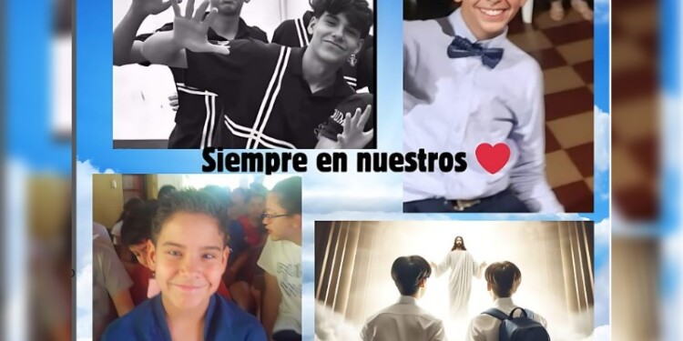 El Instituto Santa María despidió a Luca Ceballos y a Juan Cruz Martínez