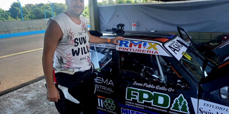 DEBUT ABSOLUTO. El eldoradense Juan Pablo Gallo competirá en la Clase 1.