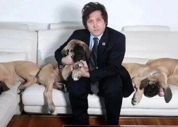 Polémica por los perros de Javier Milei