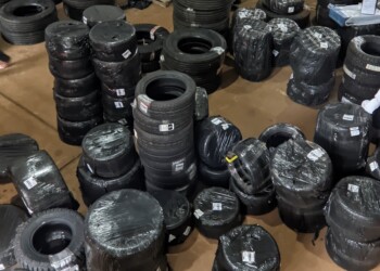 Incautaron 265 neumáticos de contrabando en Jardín América