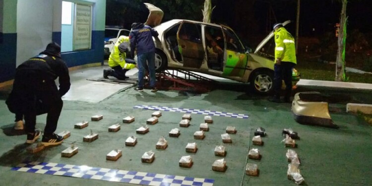 DESTINO URUGUAY. Según la declaración del hombre durante el debate, la droga iba a ser llevada al vecino país.